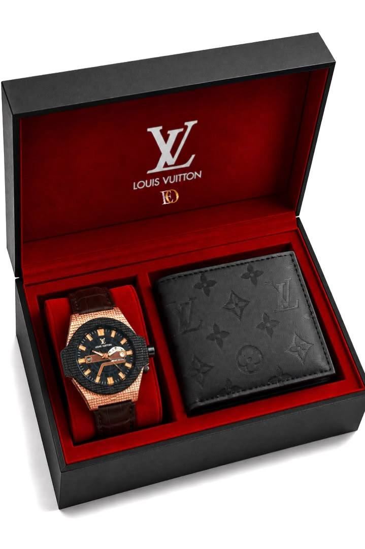 Conjunto set reloj y cartera Louis Vuitton - Imagen 3