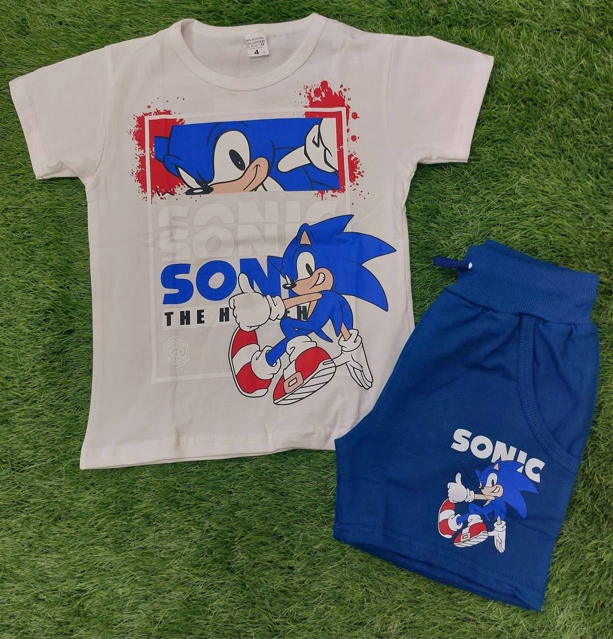 Conjunto Sonic de niños - Imagen 1