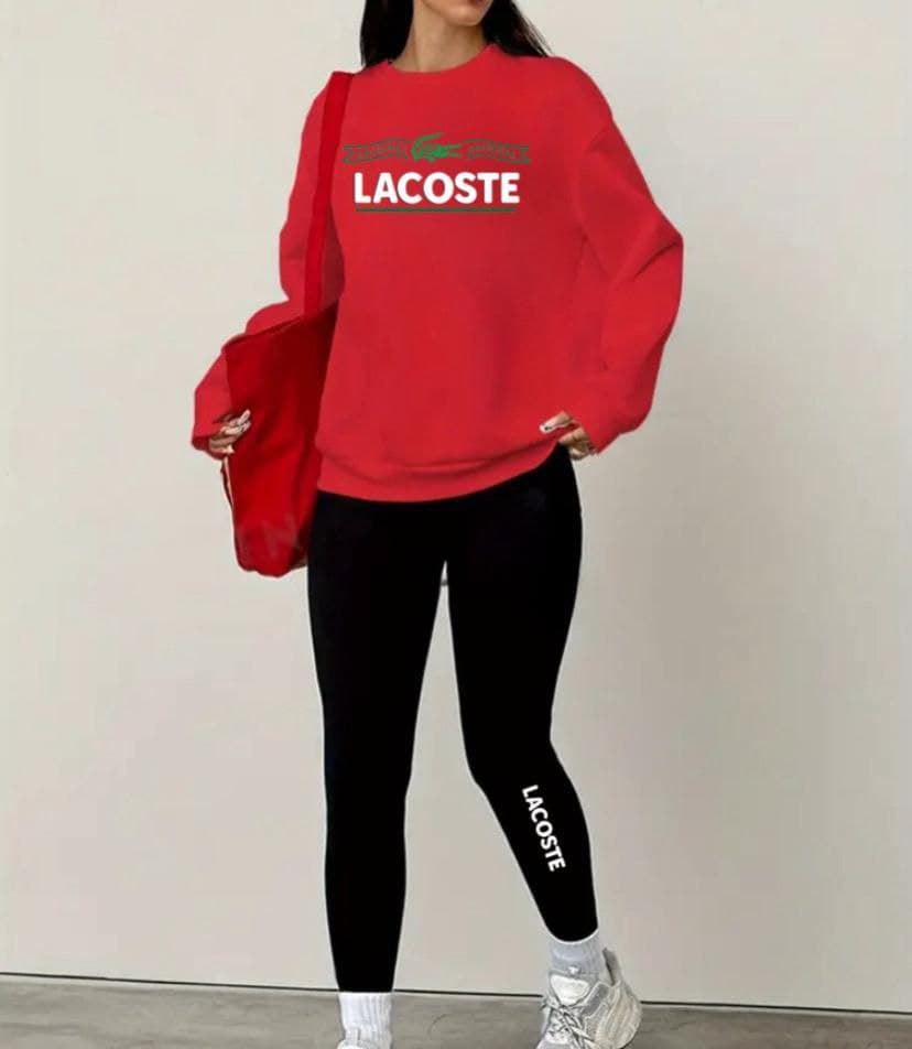 Conjunto sudadera y leggins Lacoste - Imagen 3