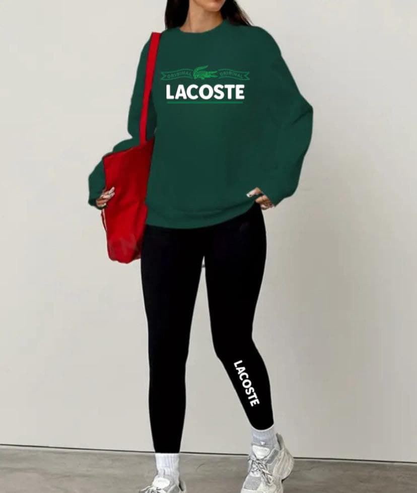 Conjunto sudadera y leggins Lacoste - Imagen 5