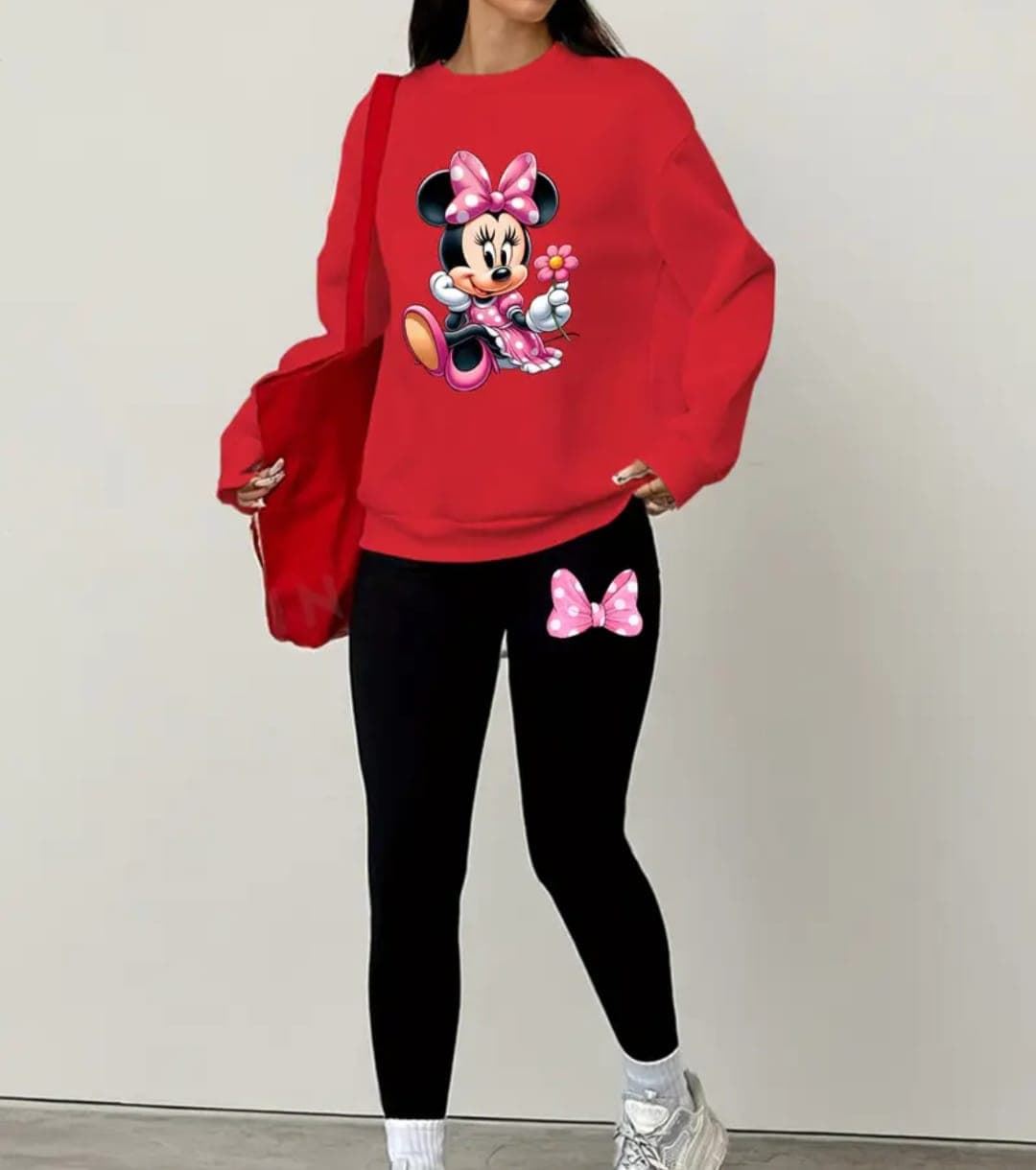 Conjunto sudadera y leggins Minnie - Imagen 1