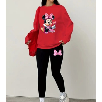 Conjunto sudadera y leggins Minnie - Imagen 1