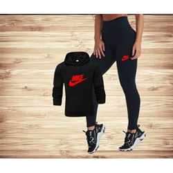 Conjunto sudadera y leggins Nike - Imagen 2