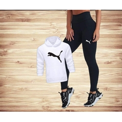 Conjunto sudadera y leggins Puma - Imagen 1