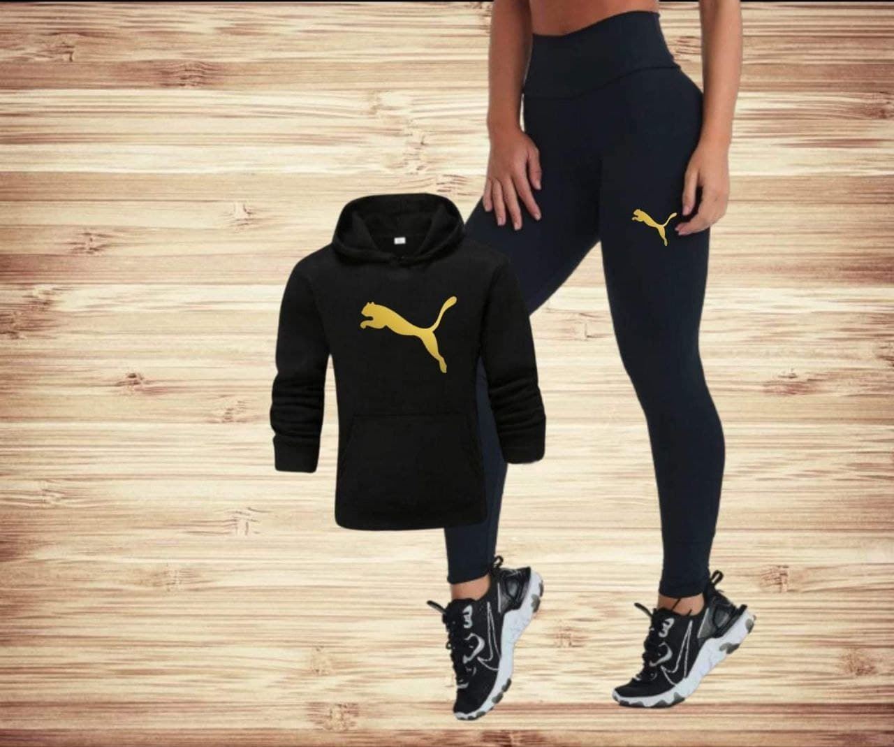 Conjunto sudadera y leggins Puma - Imagen 2