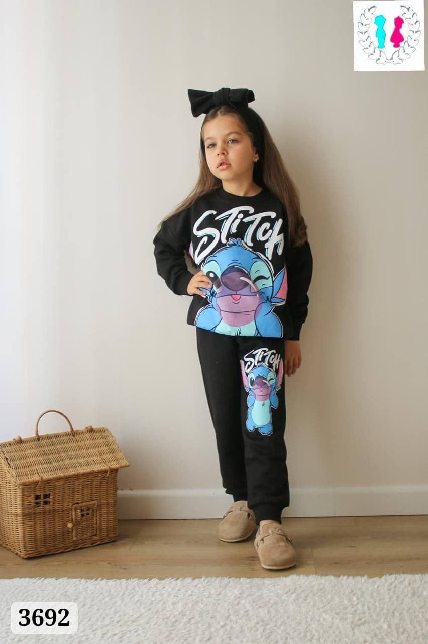 Conjunto sudadera y pantalón Stich - Imagen 1