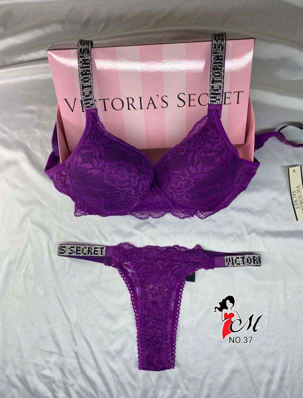 Conjunto sujetador Push-up y tanga Victoria Secret - Imagen 5