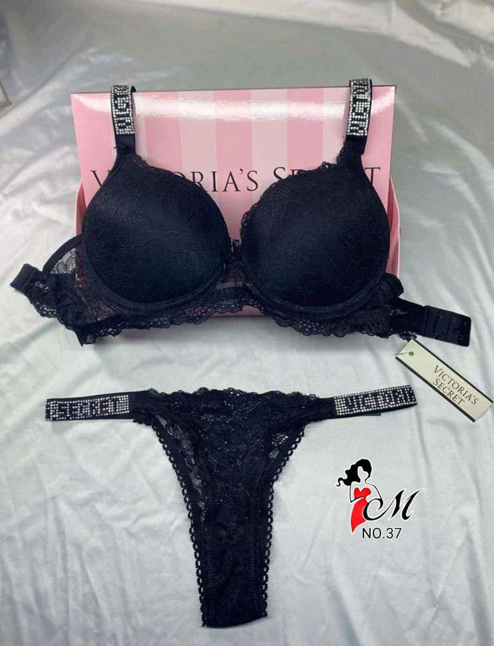 Conjunto sujetador Push-up y tanga Victoria Secret - Imagen 6
