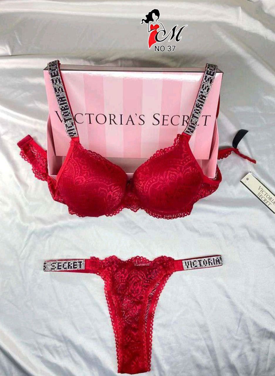 Conjunto sujetador Push-up y tanga Victoria Secret - Imagen 7
