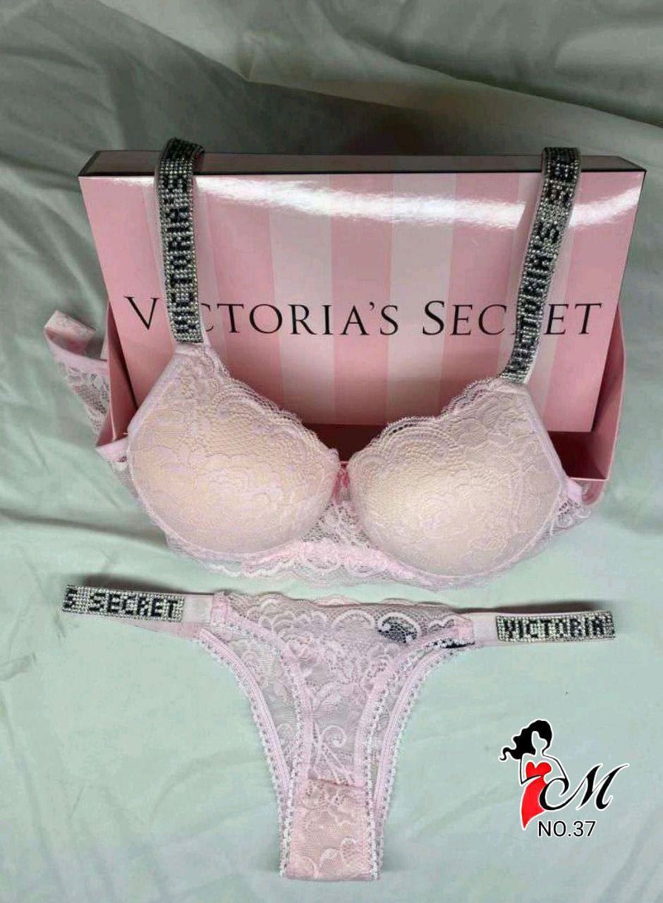 Conjunto sujetador Push-up y tanga Victoria Secret - Imagen 8