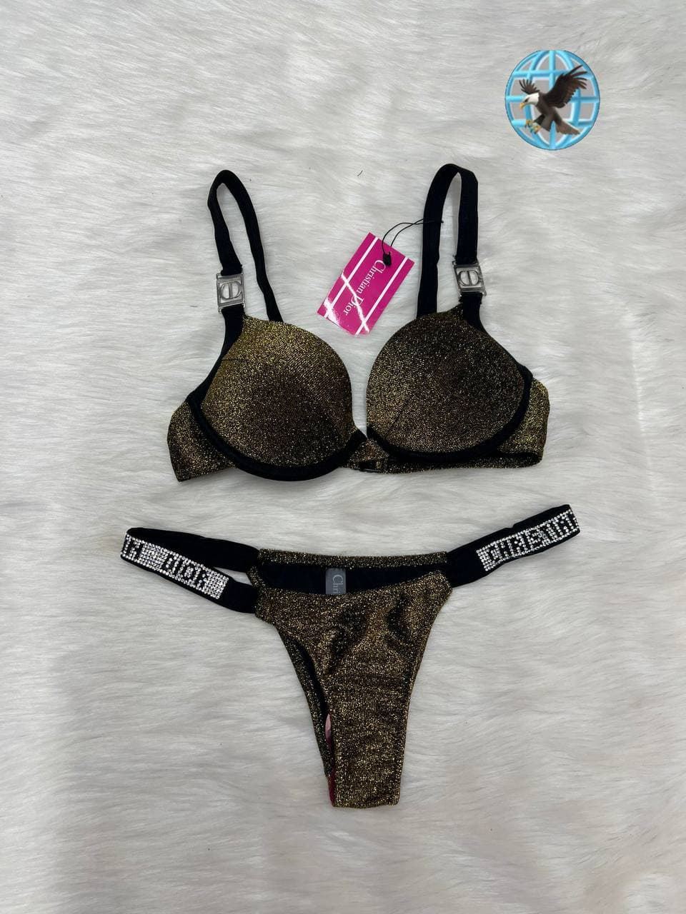 Conjunto sujetador y braga Christian Dior - Imagen 1