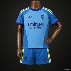 Conjunto tercera equipación Madrid - Imagen 1