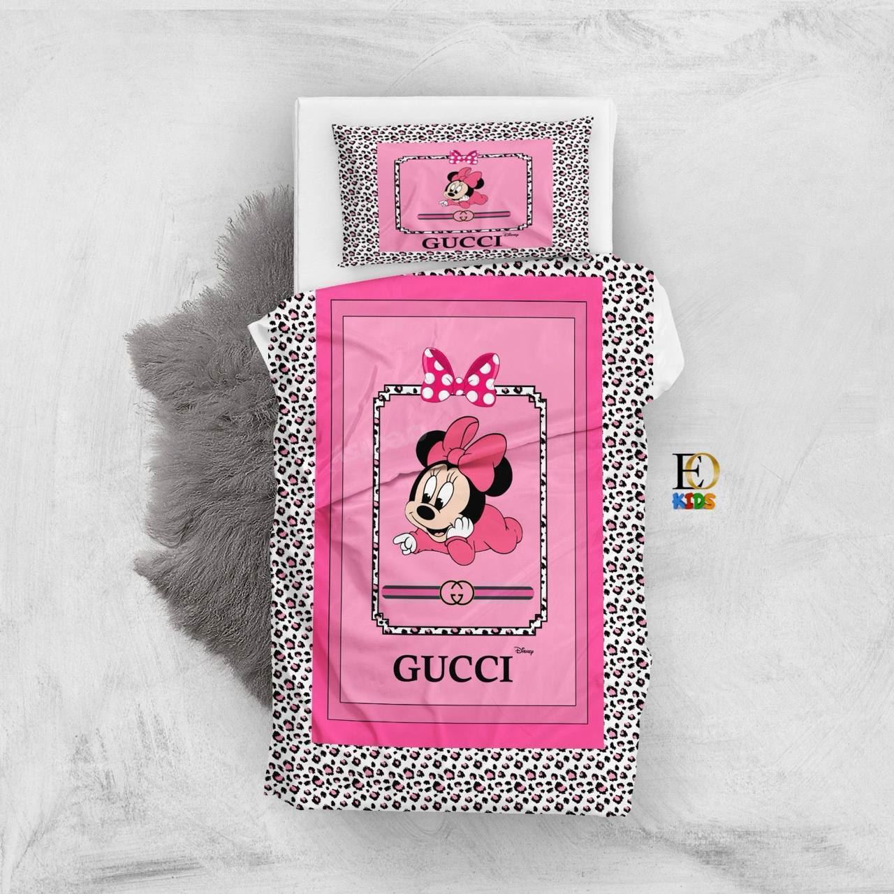 Conjunto tres piezas sábanas Gucci Mickey - Imagen 1