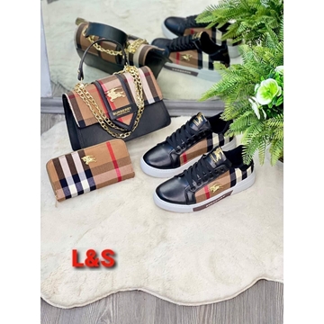 Conjunto trio zapatillas Burberry y bolso a juego - Imagen 1
