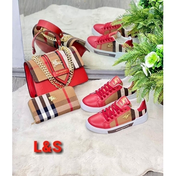 Conjunto trio zapatillas Burberry y bolso a juego - Imagen 2
