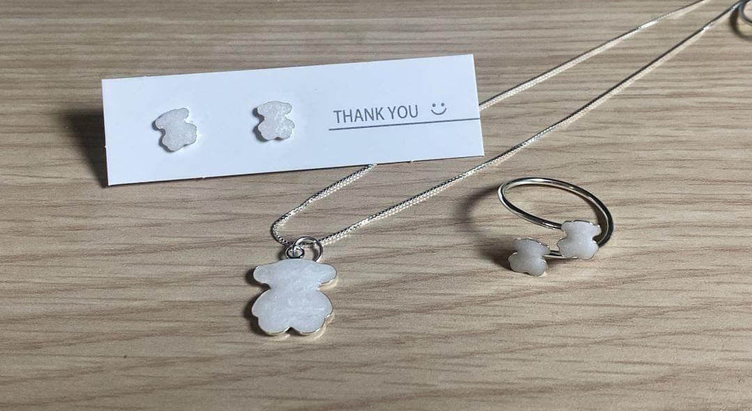 Conjunto triple Tous plata - Imagen 1