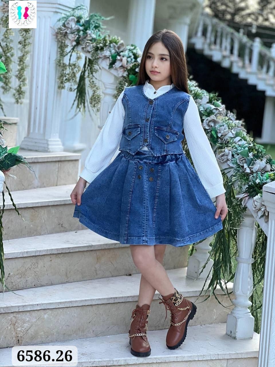 Conjunto vaquero niña