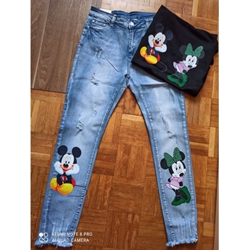 Conjunto vaquero y camiseta Disney - Imagen 1
