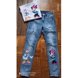 Conjunto vaquero y camiseta Disney - Imagen 2