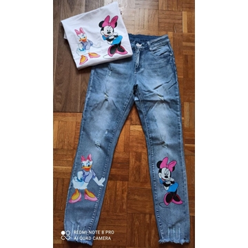 Conjunto vaquero y camiseta Disney - Imagen 2