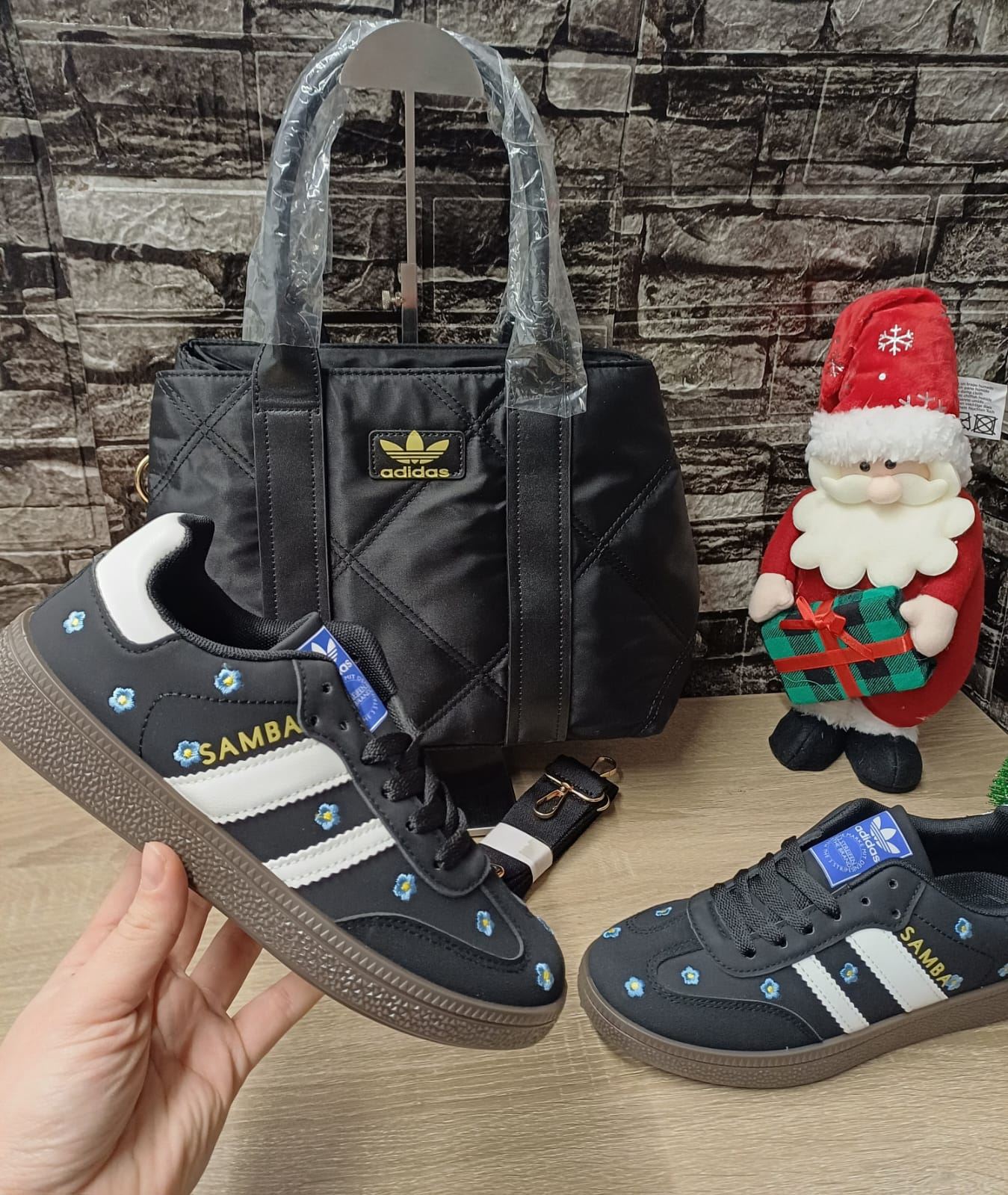 Conjunto zapatillas y bolso Adidas samba - Imagen 1