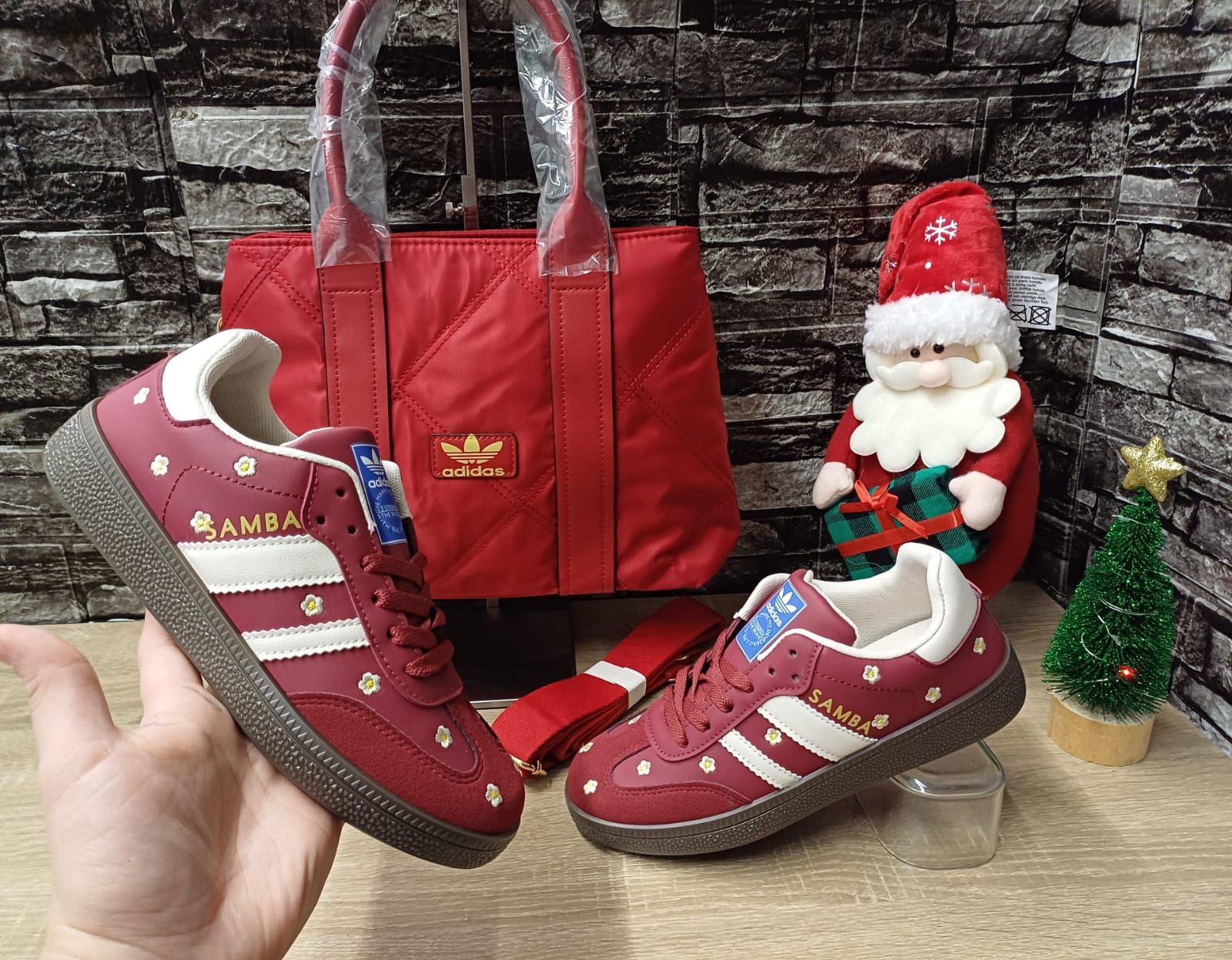 Conjunto zapatillas y bolso Adidas samba - Imagen 2