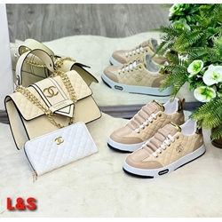 Conjunto zapatillas y bolso Chanel - Imagen 2