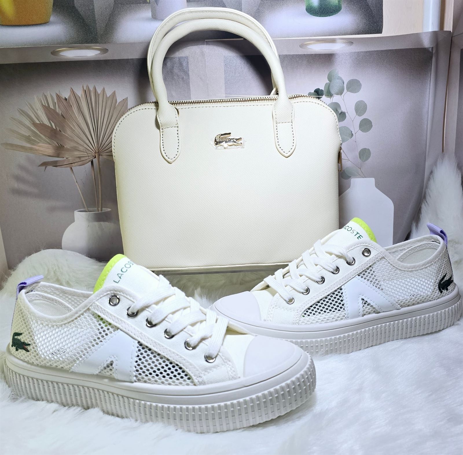 Conjunto zapatillas y bolso Lacoste - Imagen 3