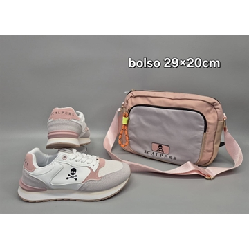 Conjunto zapatillas y bolso Scapers - Imagen 1