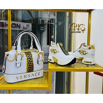 Conjunto zapatillas y bolso Versace - Imagen 2