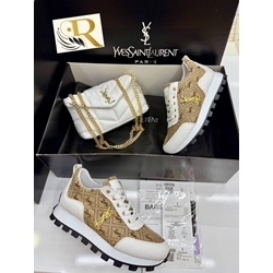 Conjunto zapatillas Yves Saint Laurent y bolso a juego - Imagen 2