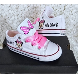 Converse bajas de niñas Minnie - Imagen 1