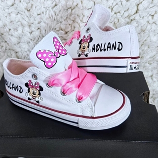 Converse bajas de niñas Minnie - Imagen 1