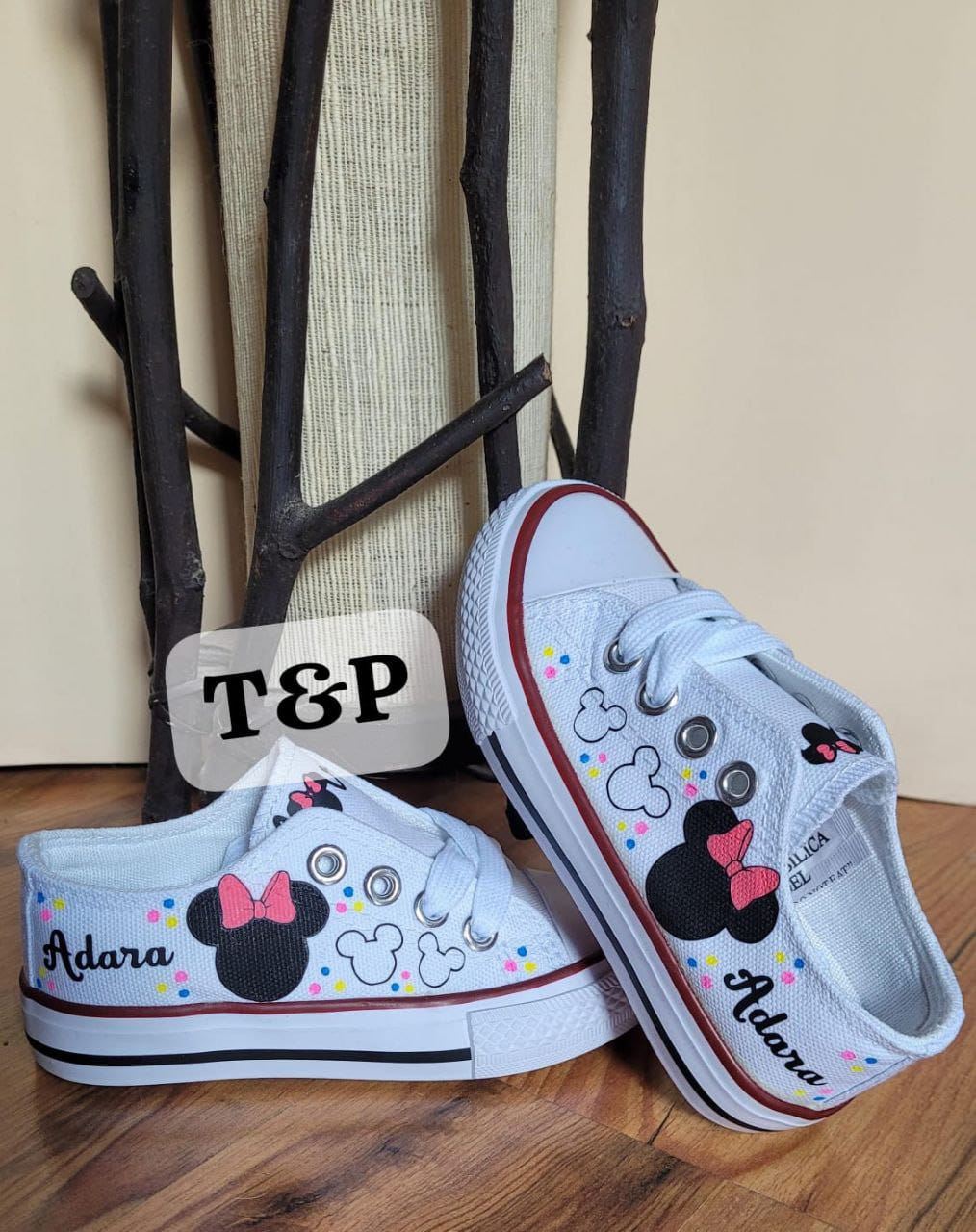 Converse bajas de verano Minnie Mousse - Imagen 1