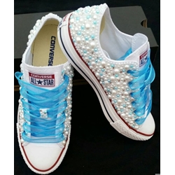 Converse Chuck Taylor con perlas eventos - Imagen 1