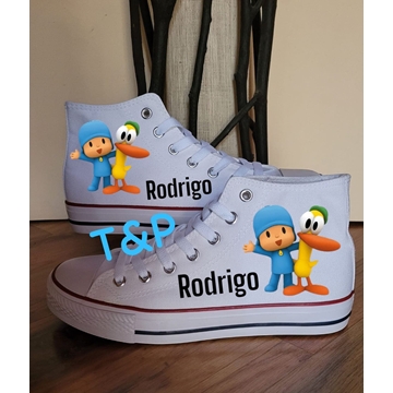 Converse personalizadas Pocoyó - Imagen 1