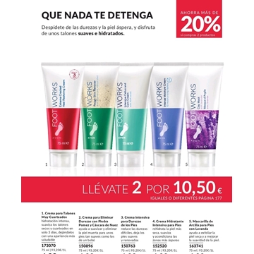 Crema intensiva de durezas y talones agrietados  de los pies Avon - Imagen 1