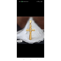 Cruz bicolor de acero - Imagen 1