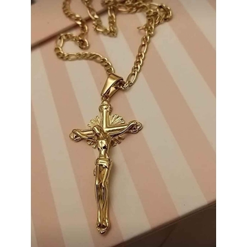 Cruz de cristo de acero - Imagen 1