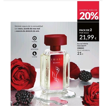 EAU de tolilette Imati Queen Avon - Imagen 1