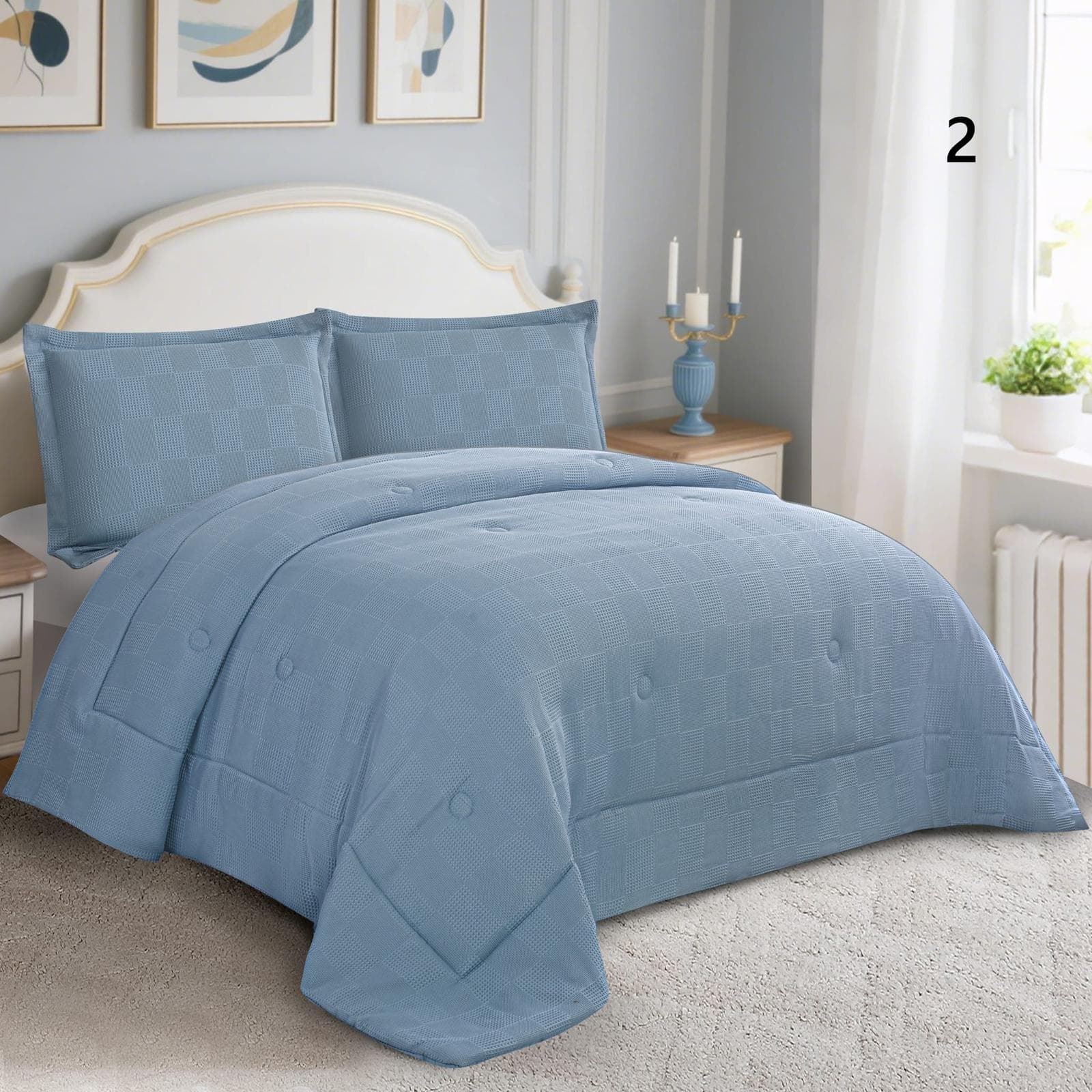 Edredón bicolor Ecuador - Imagen 2