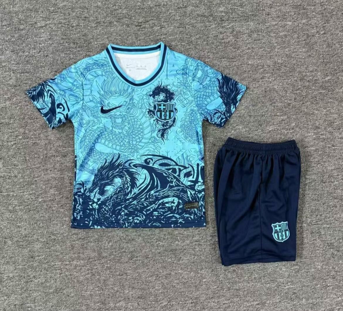 Equipación de fútbol FC Barcelona niños 25/26 - Imagen 3