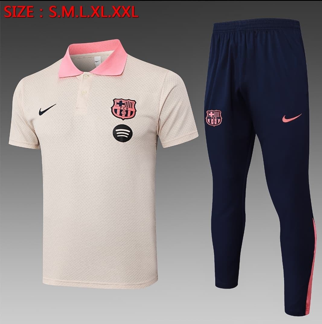 Equipación F.C Barcelona polo y pantalón largo - Imagen 3