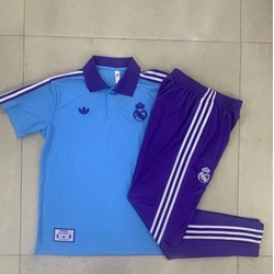 Equipación real Madrid polo y pantalón largo - Imagen 2