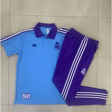 Equipación real Madrid polo y pantalón largo - Imagen 2