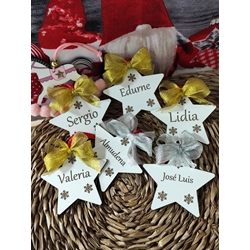 Estrella colgante para árbol de navidad - Imagen 1