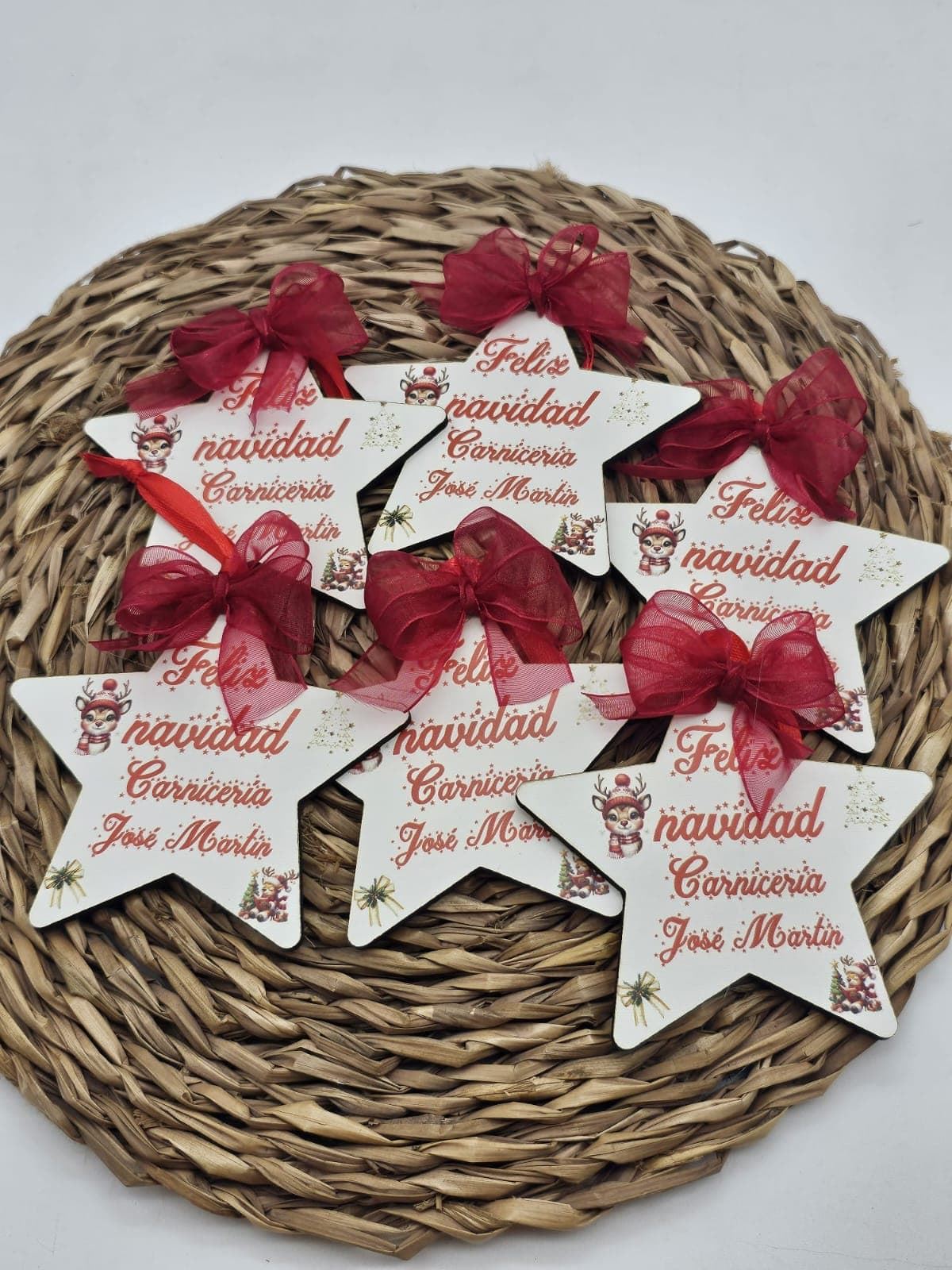 Estrella colgante para árbol de navidad - Imagen 2