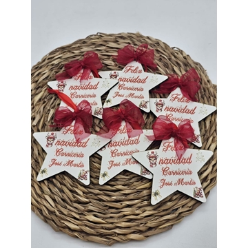 Estrella colgante para árbol de navidad - Imagen 2