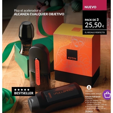 Estuche Full Speed Avon - Imagen 1