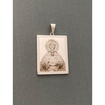 Fotograbado virgen macarena de Sevilla - Imagen 1